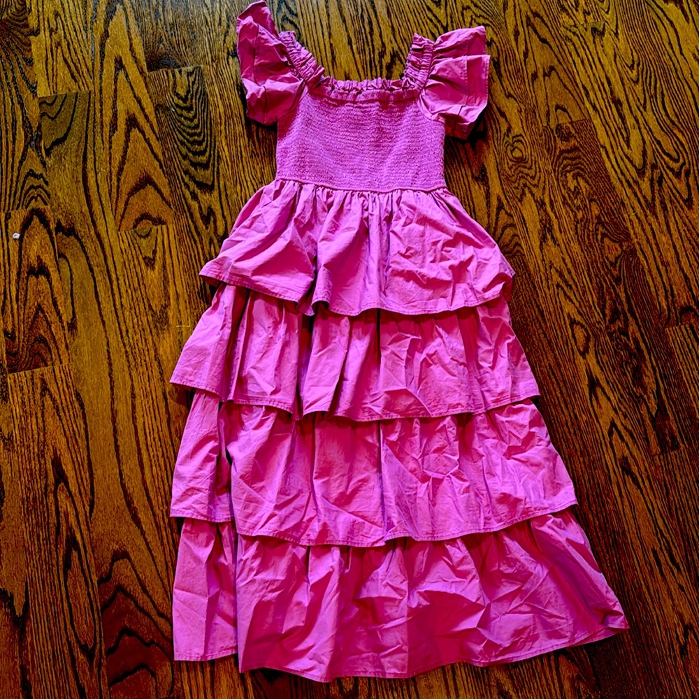 Magenta Cleobella off the shoulder dress size M